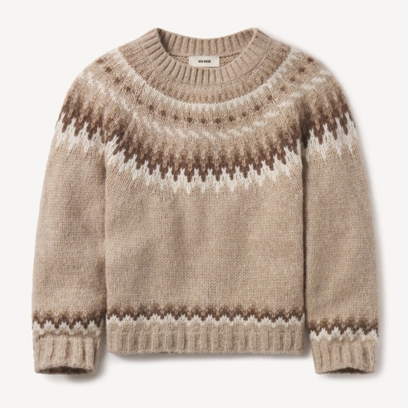 BUCK MASON Fireside Fairisle Sweater Medium - Picture 7 of 7